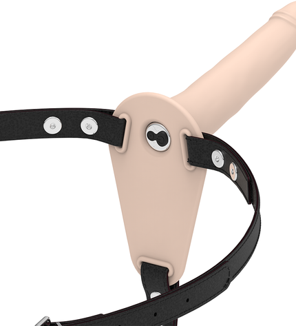 FETISH SUBMISSIVE HARNESS - VIBRATEUR SILICONE FLESH 15 CM by FETISH SUBMISSIVE HARNESS