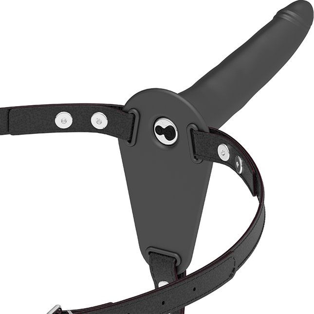 FETISH SUBMISSIVE HARNESS - VIBRATEUR SILICONE NOIR 15 CM by FETISH SUBMISSIVE HARNESS