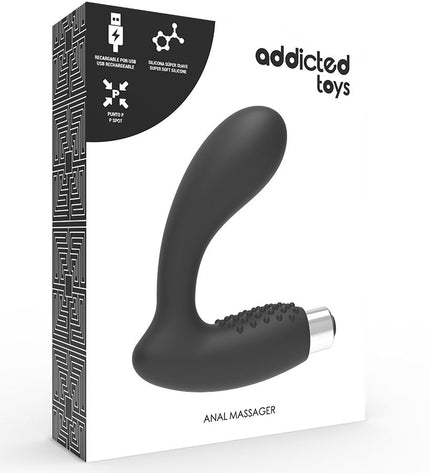ADDICTED TOYS - VIBRATEUR PROSTATIQUE RECHARGEABLE MODÈLE 5 - NOIR by ADDICTED TOYS