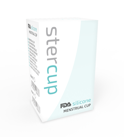 STERCUP - COUPE MENSTRUELLE EN SILICONE FDA ROSE - TAILLE L by STERCUP