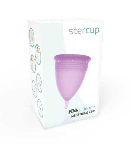 STERCUP - COUPE MENSTRUELLE EN SILICONE FDA LILAS - TAILLE L by STERCUP
