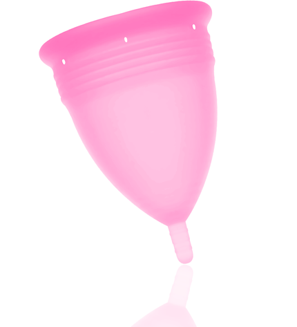 STERCUP - COUPE MENSTRUELLE EN SILICONE FDA ROSE - TAILLE S by STERCUP