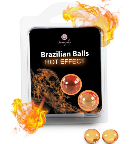 SECRETPLAY - BALLES BRÉSILIENNES EFFET CHAUFFANT 2 UNITÉS by SECRETPLAY COSMETIC