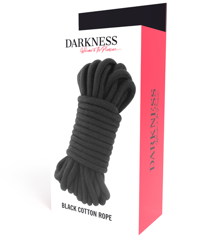 DARKNESS - CORDE JAPONAISE 10 M NOIRE by DARKNESS BONDAGE