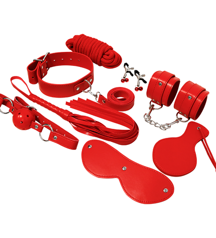 EXPERIENCE - KIT FÉTICHE BDSM SÉRIE ROUGE by EXPERIENCE