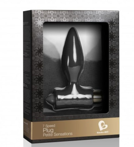 ROCKS-OFF - PLUG ANAL PETITE SENSATIONS POUR DÉBUTANTS - NOIR by ROCKS-OFF