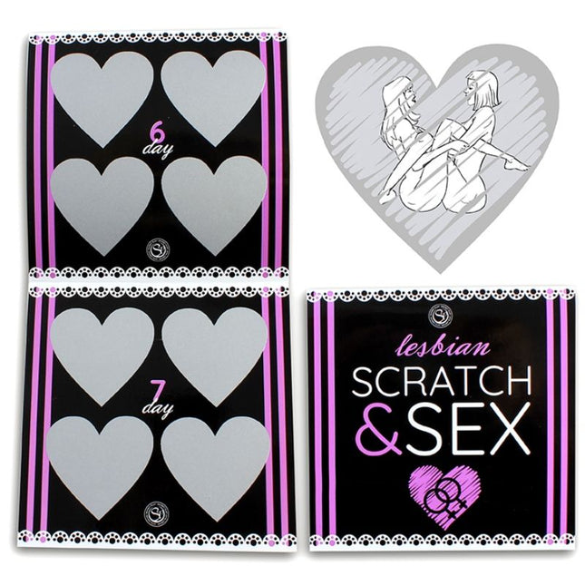 SECRETPLAY - JEU DE SCRATCH ET DE SEXE POUR COUPLES POSITIONS LESBIENNES (ES/EN/FR/PT/DE) by SECRETPLAY 100% GAMES