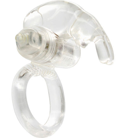 SEVEN CREATIONS - ANNEAU VIBRATEUR EN SILICONE TRANSPARENT by SEVEN CREATIONS