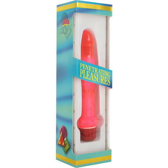 SEVEN CREATIONS - VIBRATEUR ANAL ROSE JELLY THIN by SEVEN CREATIONS