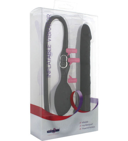 SEVEN CREATIONS - VIBRATEUR GONFLABLE NOIR by SEVEN CREATIONS