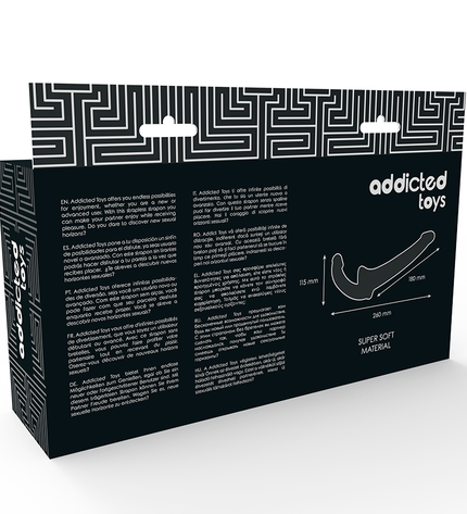 ADDICTED TOYS - GODE AVEC ARN S SANS SOUJECTION NOIR by ADDICTED TOYS