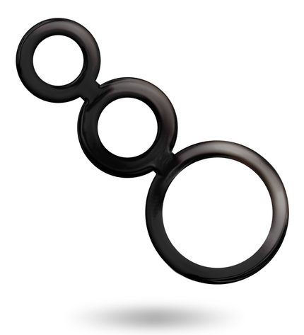 ADDICTED TOYS - ENSEMBLE DANNEAU POUR PÉNIS - FUMÉ by ADDICTED TOYS