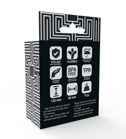 ADDICTED TOYS - ENSEMBLE DANNEAU POUR PÉNIS - FUMÉ by ADDICTED TOYS