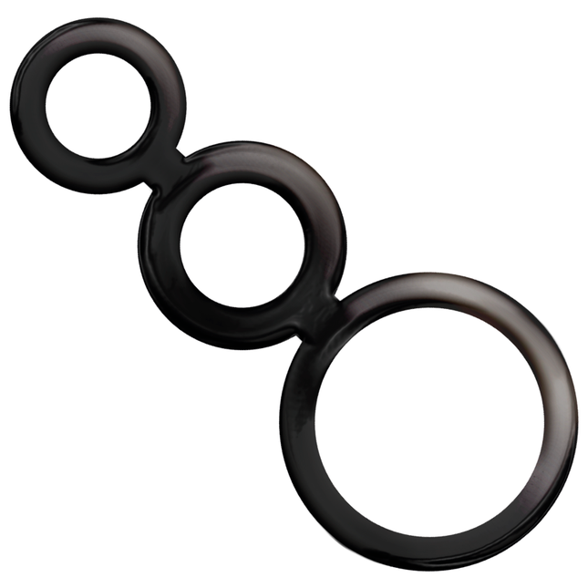 ADDICTED TOYS - ENSEMBLE DANNEAU POUR PÉNIS - FUMÉ by ADDICTED TOYS