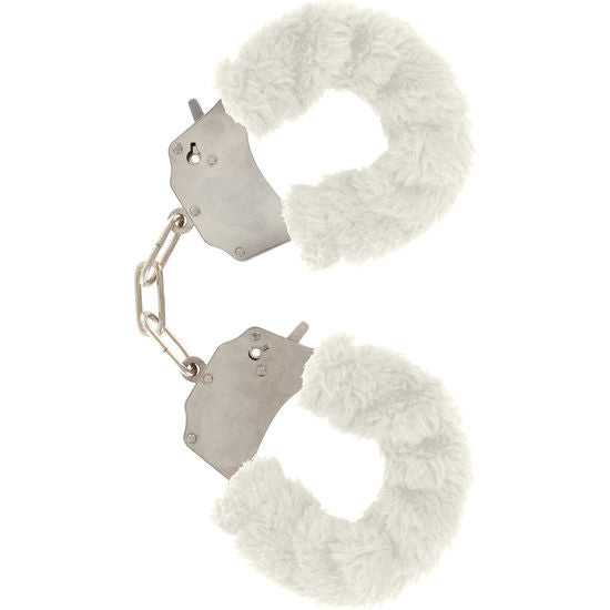 TOYJOY - MANCHETTES FURRY FUN BONDAGE BLANC by TOYJOY