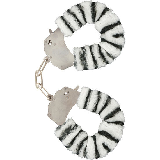TOYJOY - MANCHETTES FURRY FUN BONDAGE ZÈBRE by TOYJOY