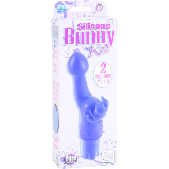 CALEXOTICS - KISS SILICONE LAPIN KISS VIOLET by CALEXOTICS