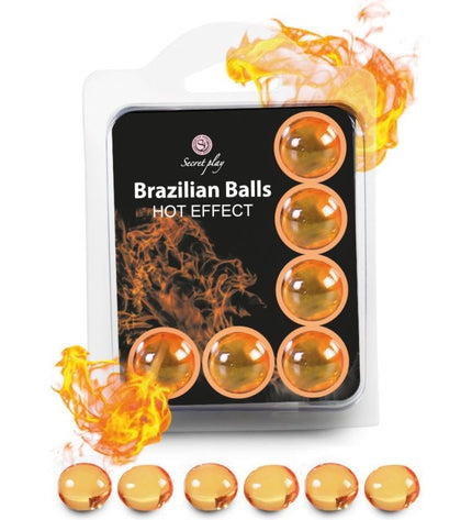 SECRETPLAY - SET 6 BALLES BRÉSILIENNES EFFET CHALEUR by SECRETPLAY COSMETIC