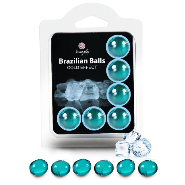 SECRETPLAY - SET 6 BALLES BRÉSILIENNES EFFET FROID by SECRETPLAY COSMETIC