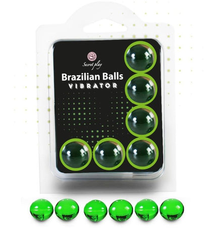 SECRETPLAY - SET 6 BOULES BRÉSILIENNES VIBRATEUR by SECRETPLAY COSMETIC
