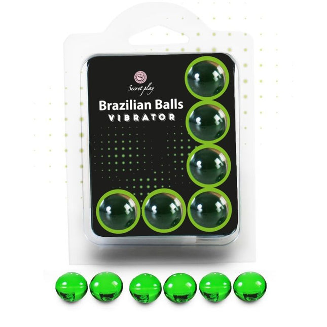 SECRETPLAY - SET 6 BOULES BRÉSILIENNES VIBRATEUR by SECRETPLAY COSMETIC