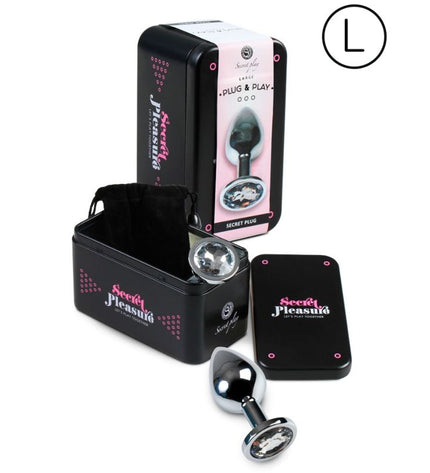 SECRETPLAY - PLUG ANAL TAILLE L - CLAIR by SECRETPLAY TOYS