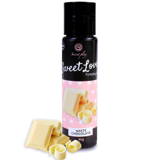 SECRETPLAY - GEL SWEET LOVE CHOCOLAT BLANC 60 ML by SECRETPLAY COSMETIC