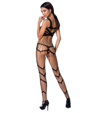 PASSION - FEMME BS058 BODYSTOCKING NOIR TAILLE UNIQUE by PASSION WOMAN