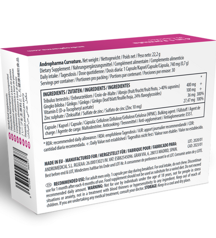 ANDROPHARMA - TRAITEMENT  COURBURE PEYRONIE