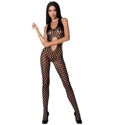 PASSION - FEMME BS065 BODYSTOCKING NOIR TAILLE UNIQUE by PASSION WOMAN