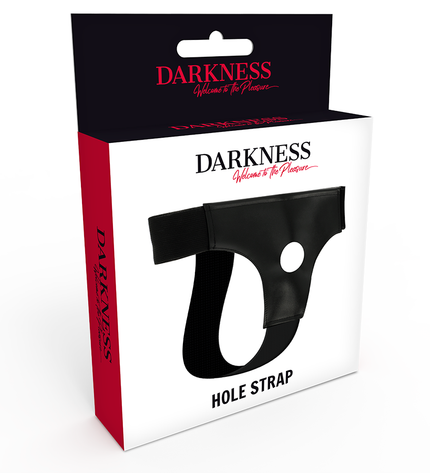DARKNESS - HARNAIS AVEC TROU TAILLE UNIQUE by DARKNESS SENSATIONS
