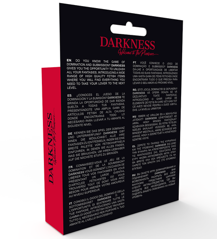 DARKNESS - HARNAIS AVEC TROU TAILLE UNIQUE by DARKNESS SENSATIONS