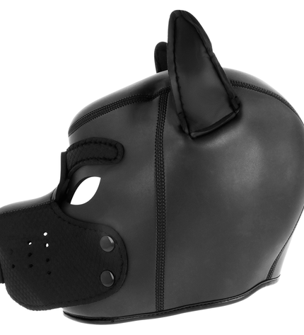 DARKNESS - MASQUE POUR CHIEN EN NÉOPRÈNE AVEC MUSEAU AMOVIBLE L by DARKNESS BONDAGE