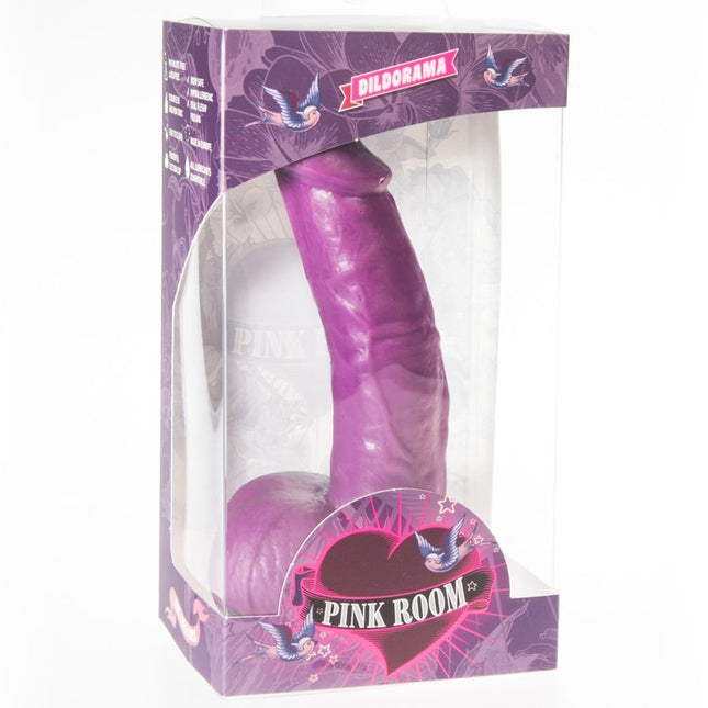 PINK ROOM - GODE RÉALISTE CONNOR VIOLET 16 CM by PINK ROOM