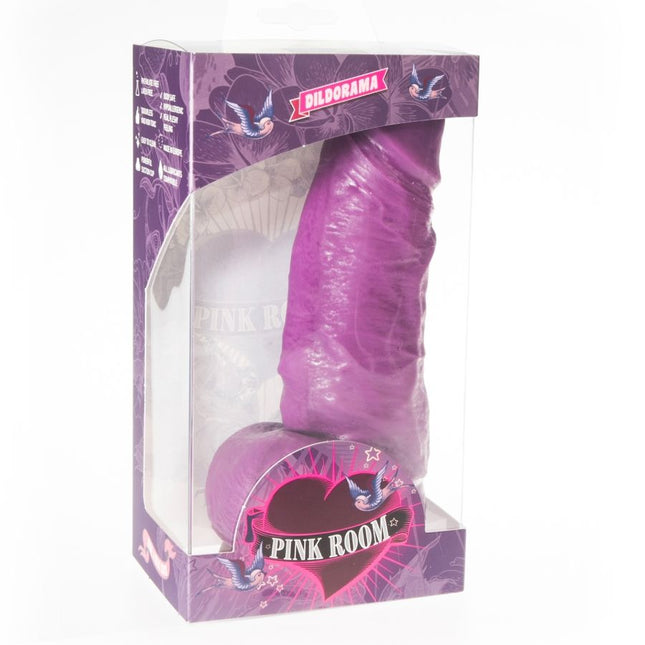 PINK ROOM - GODE RÉALISTE DAYAN VIOLET 17 CM by PINK ROOM