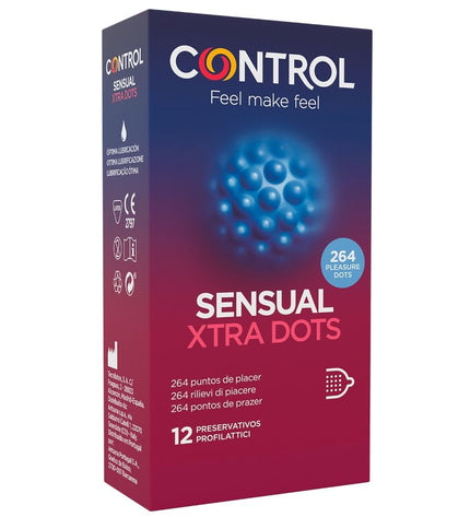 CONTROL - XTRA DOTS 12 UDS - Concombre Boutique
