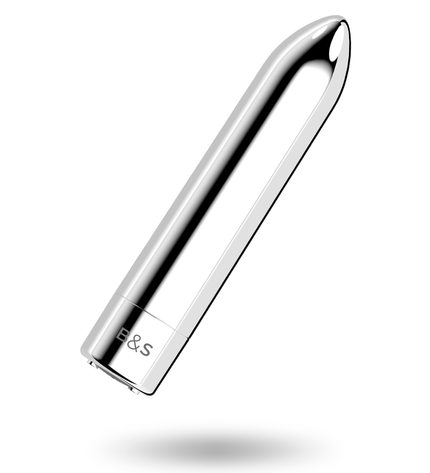 BLACK&SILVER - BALLE MAGNÉTIQUE VIBRANTE KAILAN 2 ARGENT by BLACK&SILVER