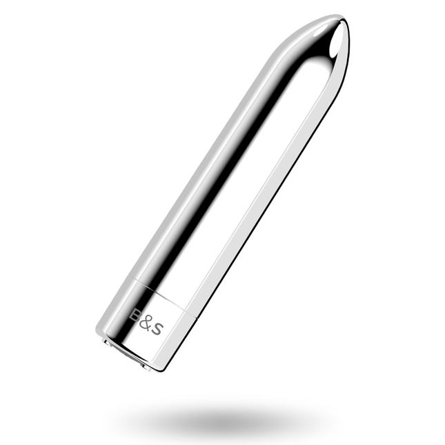 BLACK&SILVER - BALLE MAGNÉTIQUE VIBRANTE KAILAN 2 ARGENT by BLACK&SILVER