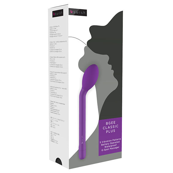 B SWISH - MASSEUR BGEE CLASSIC PLUS LILAS - Concombre Boutique