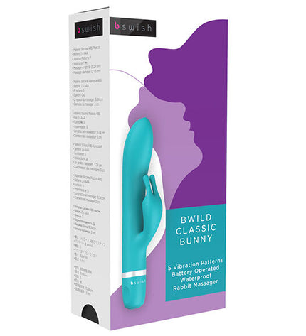B SWISH - VIBRATEUR BWILD CLASSIC BUNNY RABBIT JADE - Concombre Boutique