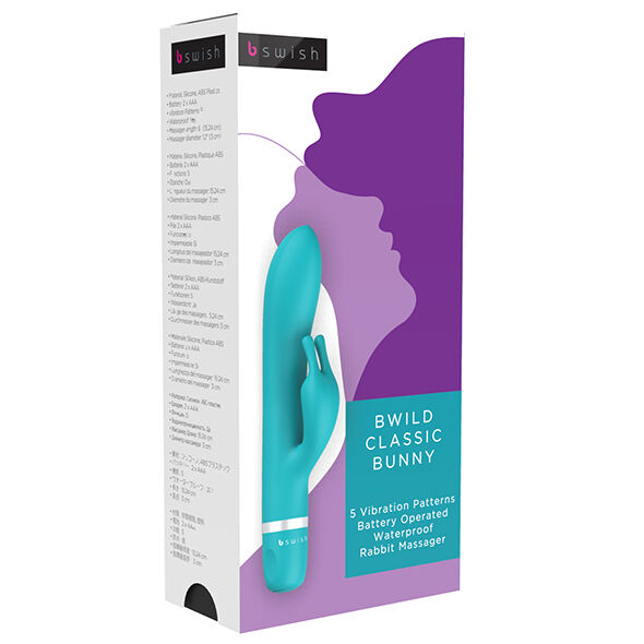 B SWISH - VIBRATEUR BWILD CLASSIC BUNNY RABBIT JADE - Concombre Boutique
