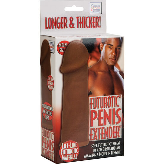 CALEXOTICS - EXTENSION DE PÉNIS FUTUROTIQUE MARRON by CALEXOTICS