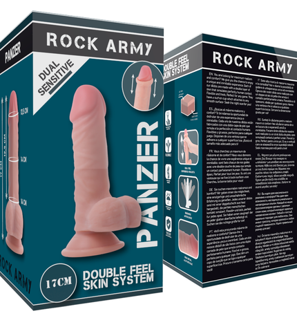 ROCKARMY - PANZER DOUBLE DENSITÉ 17 CM -O- 4.46 CM by ROCK ARMY