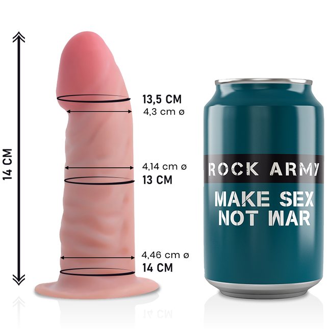 ROCKARMY - DOUBLE DENSITÉ TIGRE 14 CM -O- 4.46 CM by ROCK ARMY