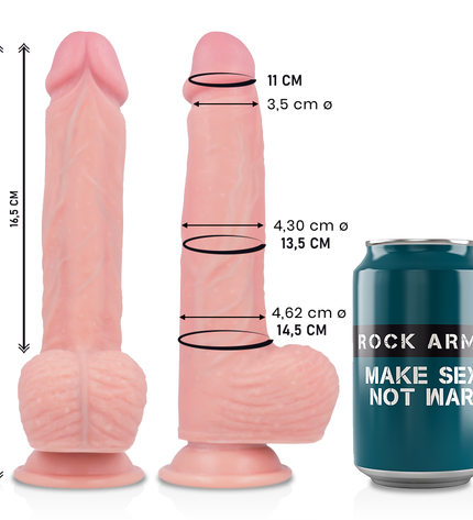 ROCKARMY - GODE EN SILICONE LIQUIDE PREMIUM SPITFIRE 21 CM -O- 4.62 CM by ROCK ARMY