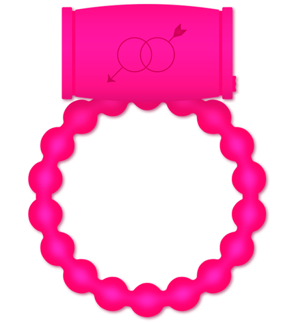 CASUAL LOVE - BAGUE VIBRATRICE 25 ROSE - Concombre Boutique
