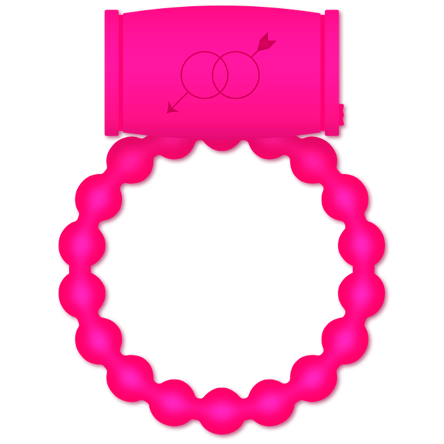 CASUAL LOVE - BAGUE VIBRATRICE 25 ROSE - Concombre Boutique