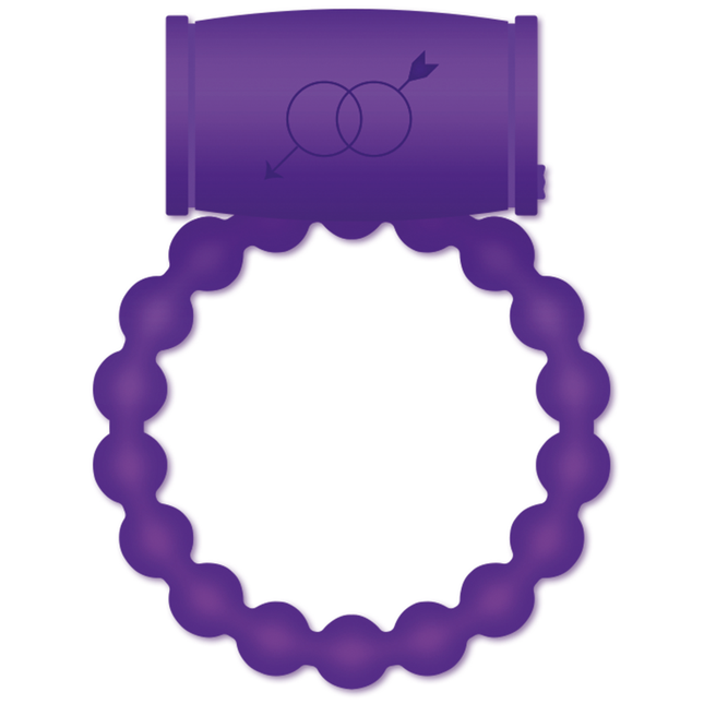 CASUAL LOVE - ANNEAU VIBRATEUR COUPLE 25 VIOLET - Concombre Boutique