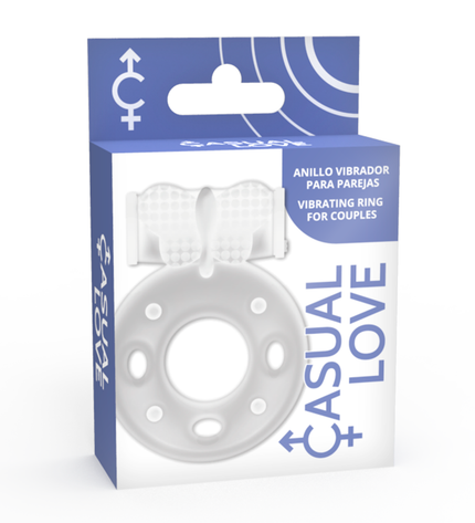 CASUAL LOVE - BAGUE 34 TRANSPARENTE - Concombre Boutique