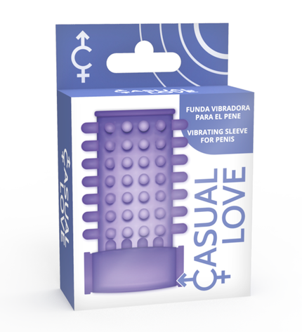 CASUAL LOVE - COUVERCLE DE PÉNIS DE VIBRATEUR LILAS - Concombre Boutique